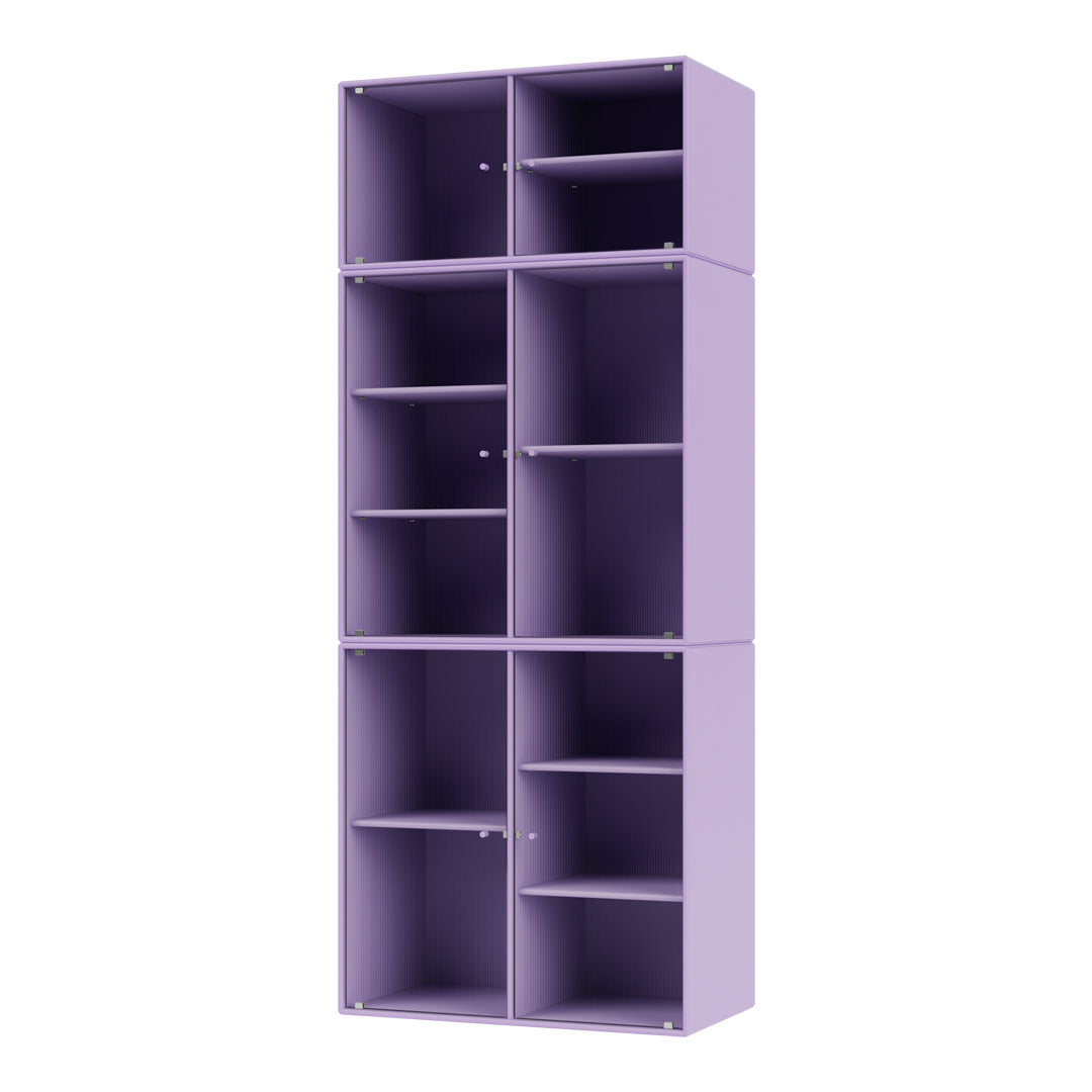 Vitrine Ripple IV - Fixation murale