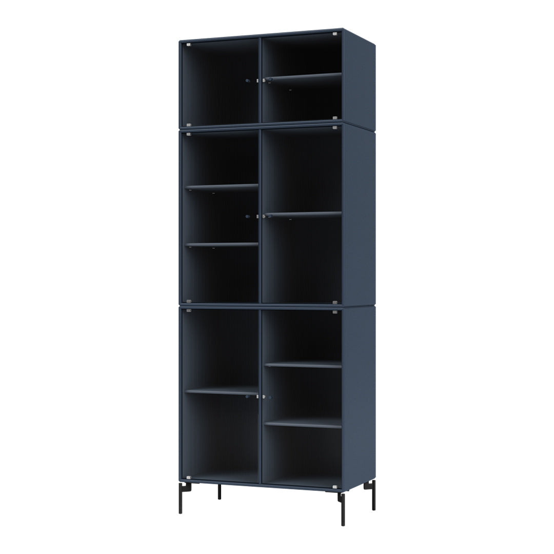 Vitrine Ripple IV - Avec pieds