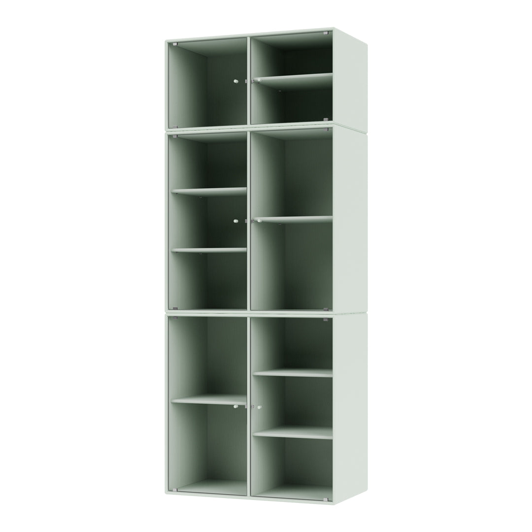 Vitrine Ripple IV - Fixation murale