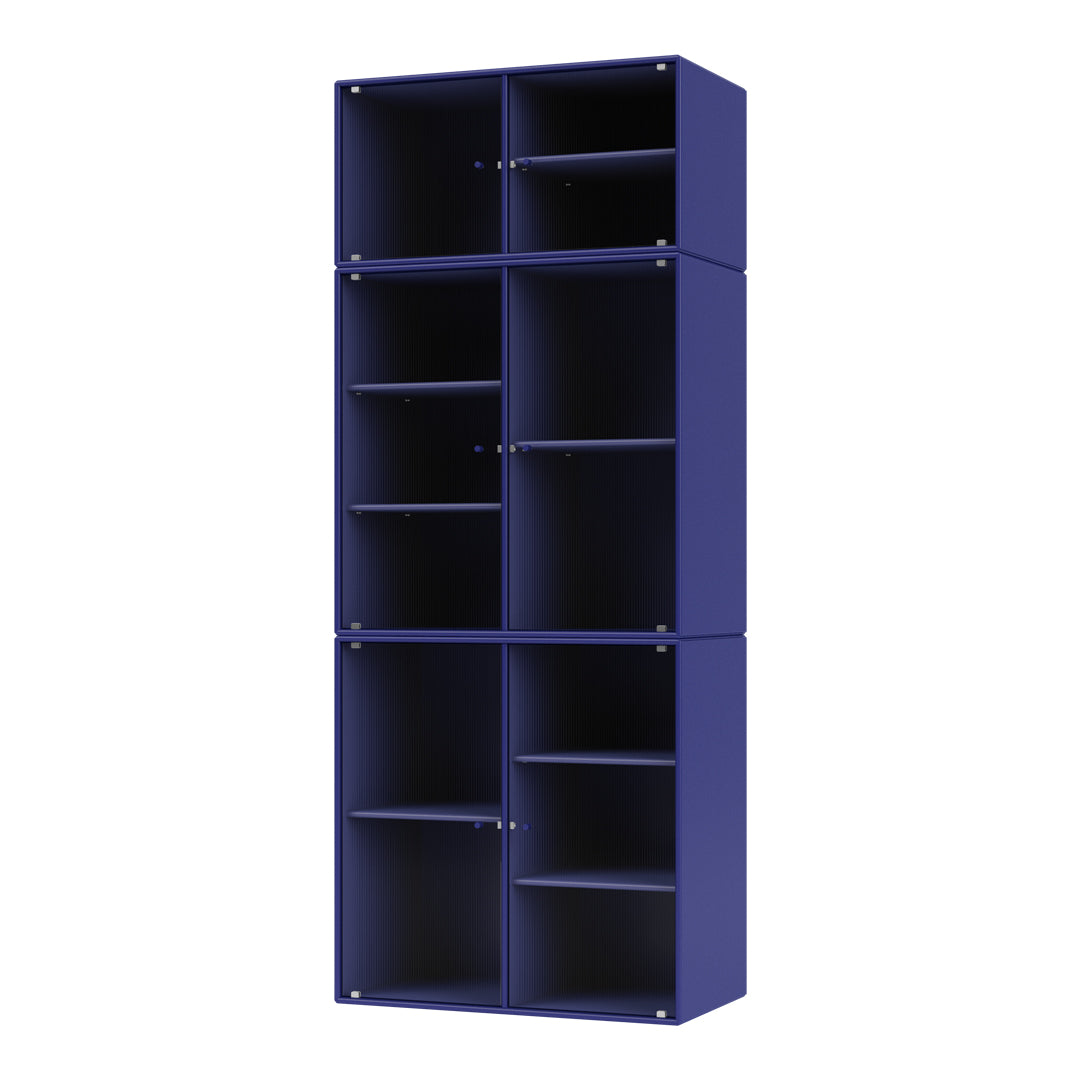Vitrine Ripple IV - Fixation murale