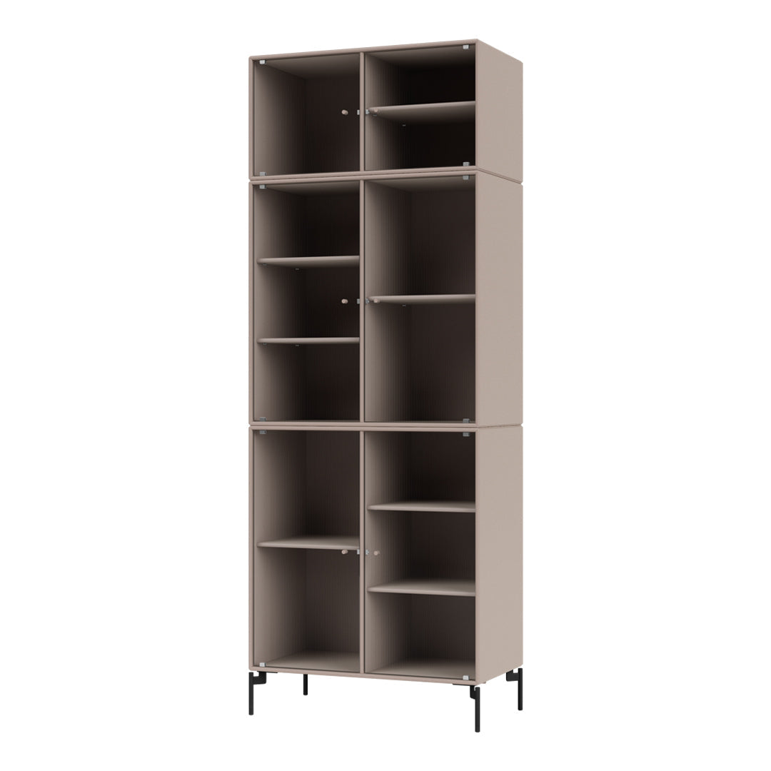 Vitrine Ripple IV - Avec pieds