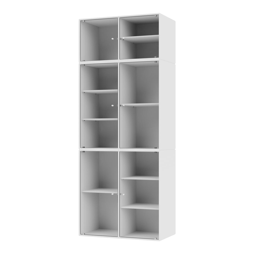 Vitrine Ripple IV - Fixation murale