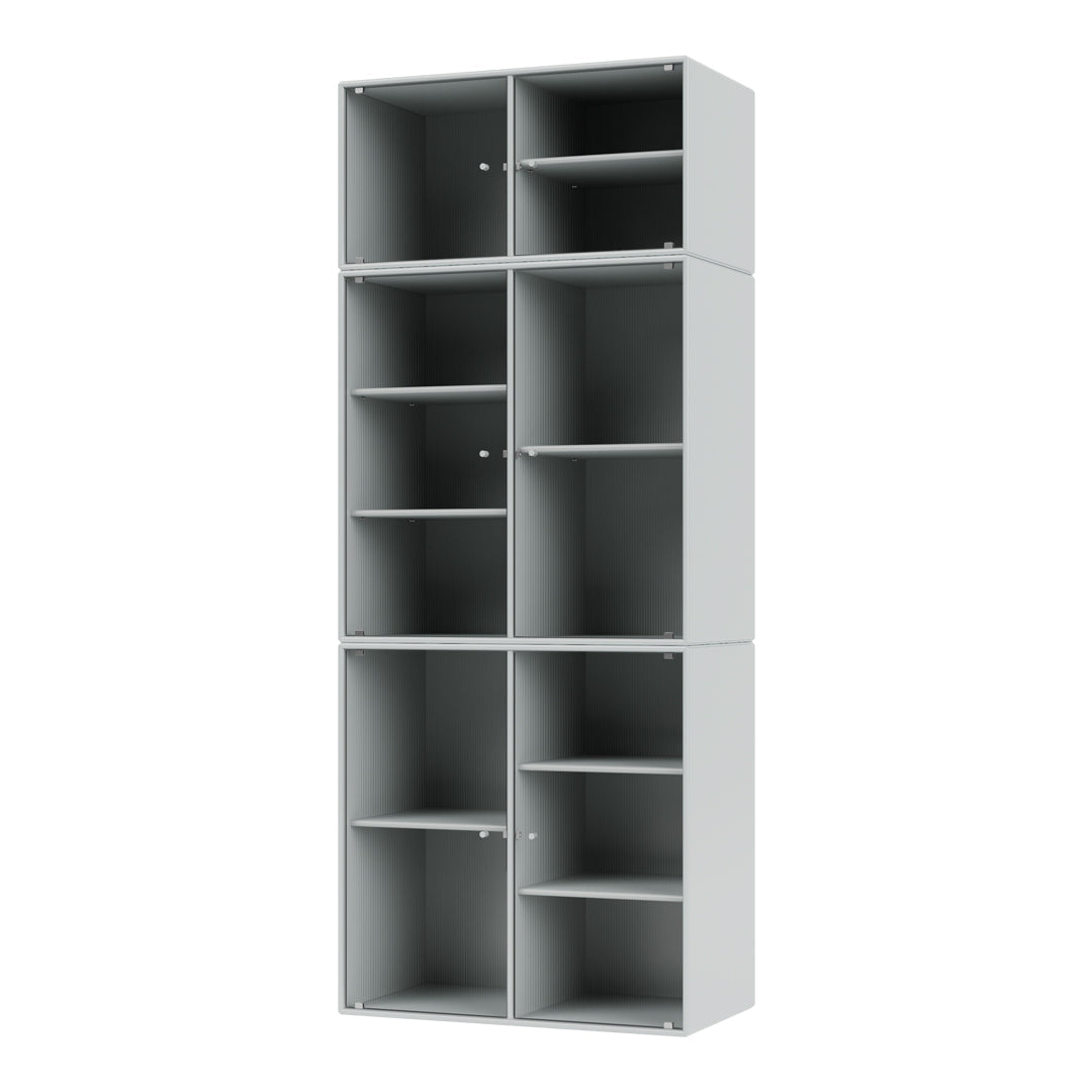Vitrine Ripple IV - Fixation murale