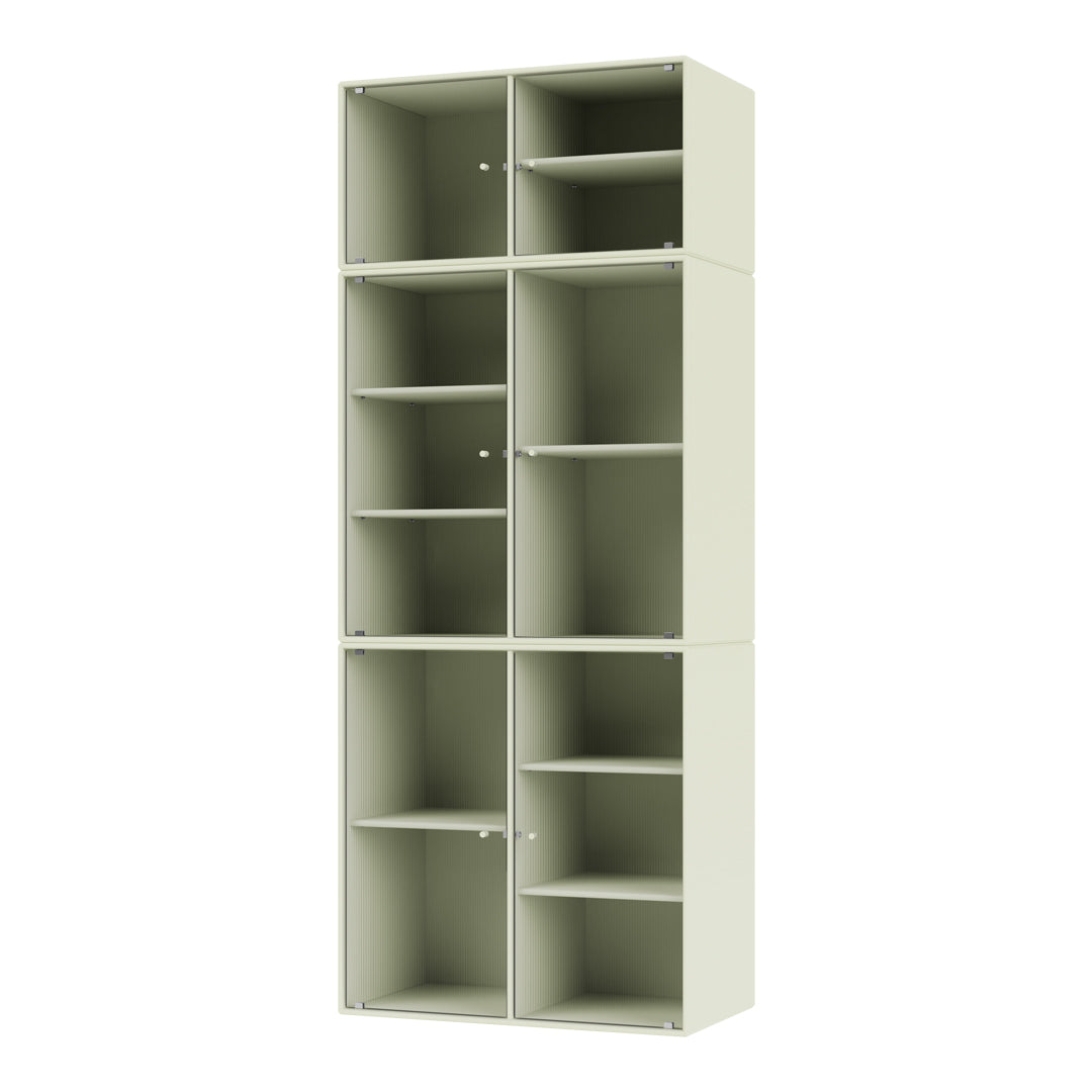 Vitrine Ripple IV - Fixation murale