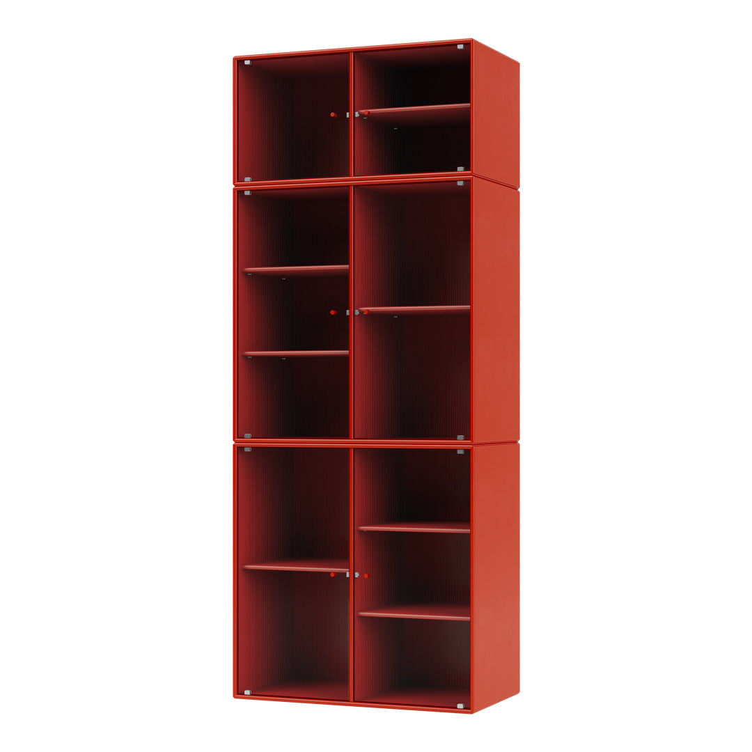 Vitrine Ripple IV - Fixation murale