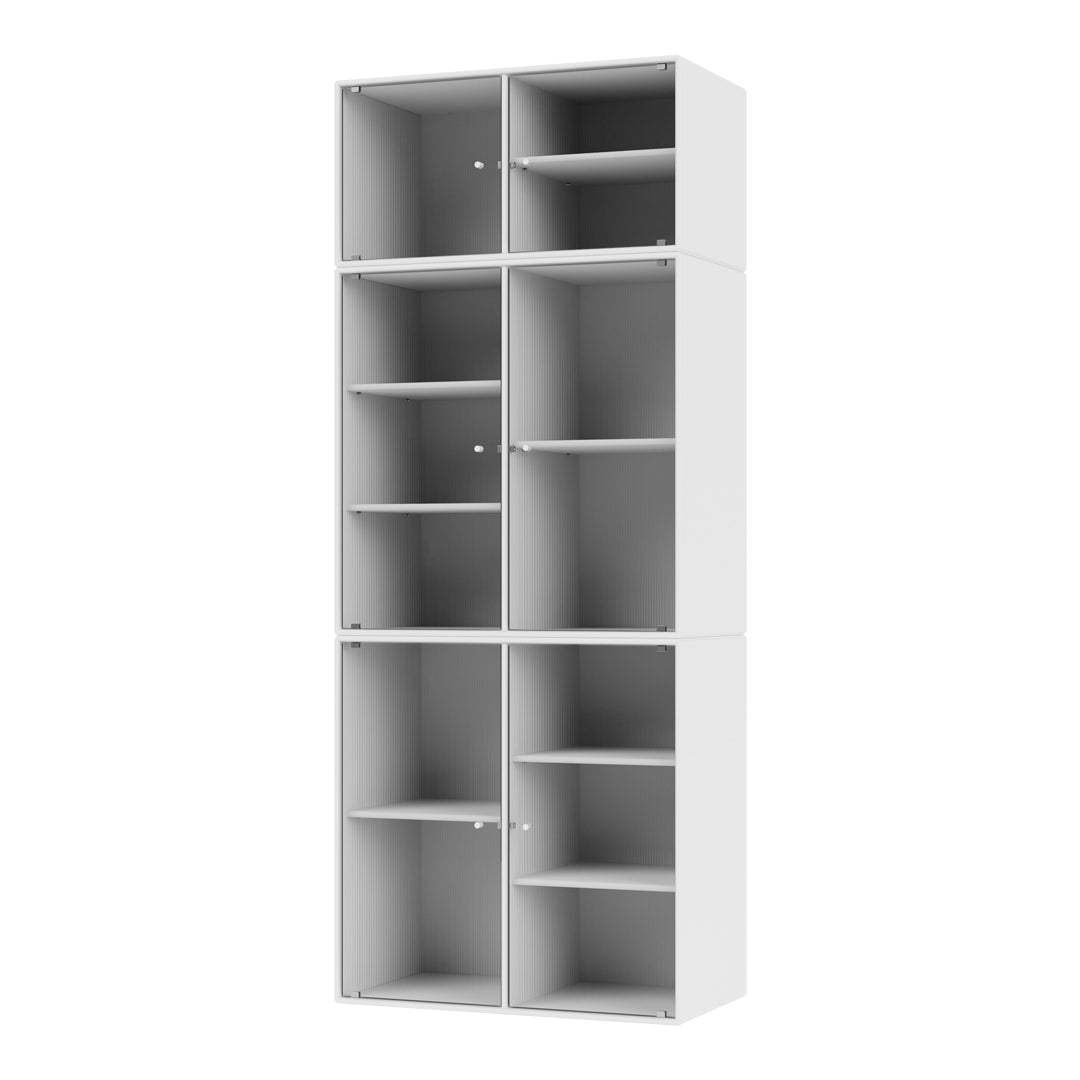 Vitrine Ripple IV - Fixation murale