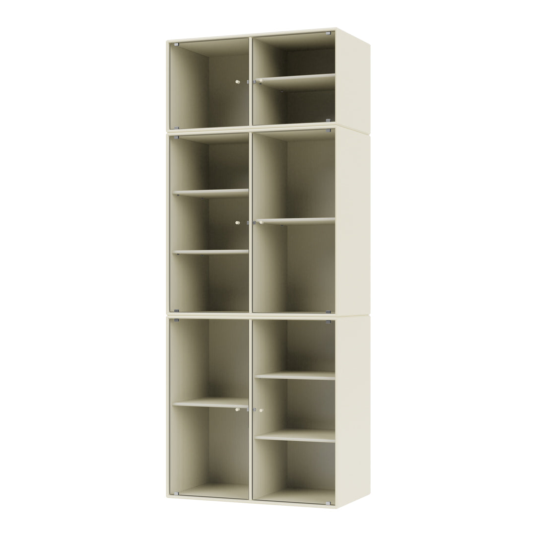Vitrine Ripple IV - Fixation murale