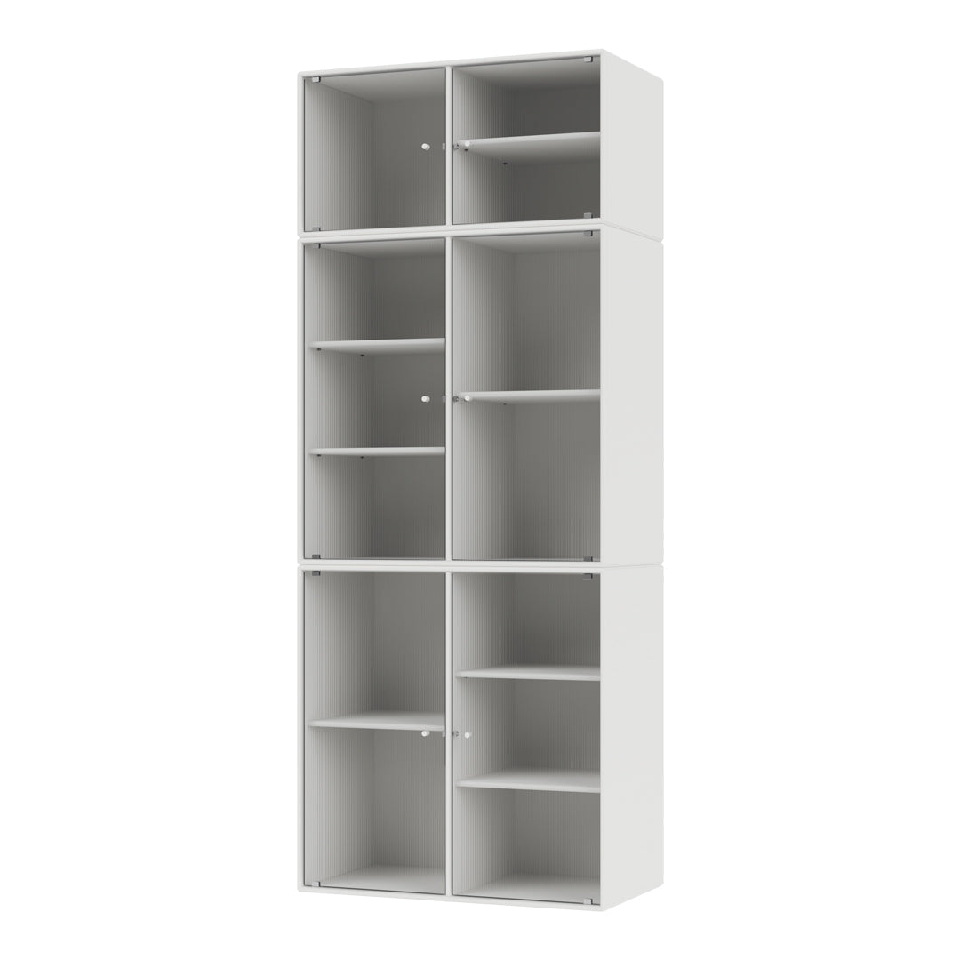 Vitrine Ripple IV - Fixation murale