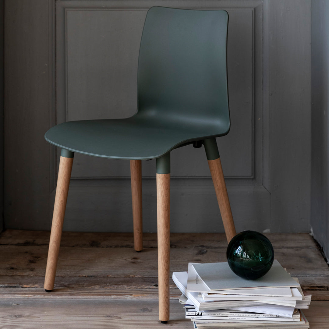 Chaise d'appoint MOOD - Pieds en bois