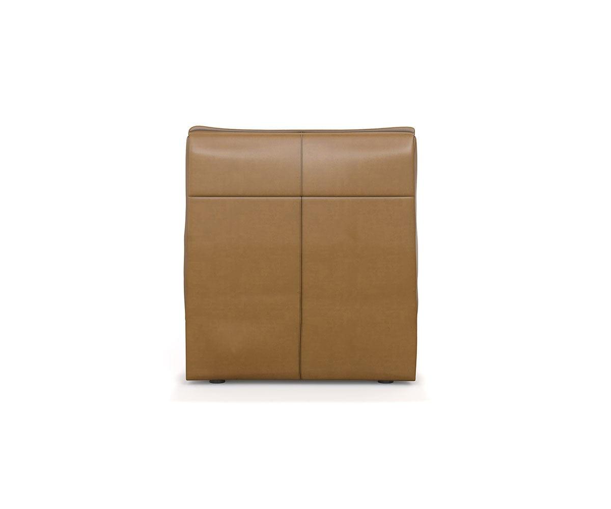 Chaise longue en cuir Diego