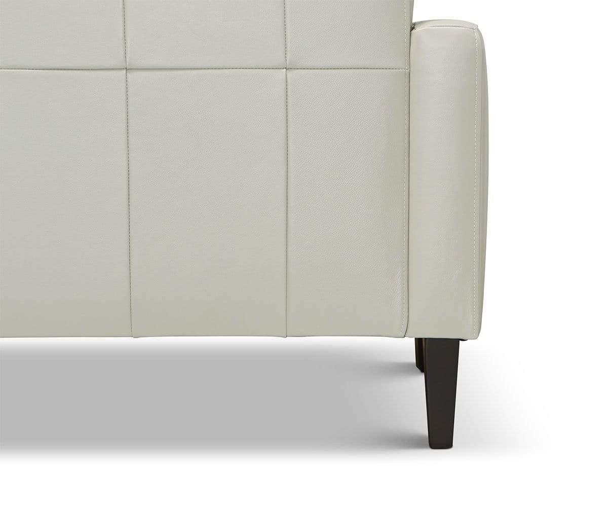 Causeuse en cuir Laura