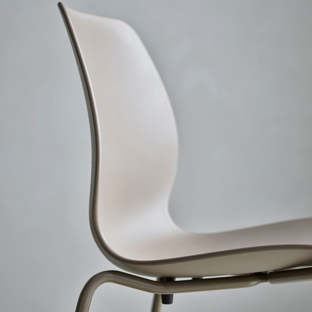 Chaise de comptoir Seed - Rembourrée - Base chromée