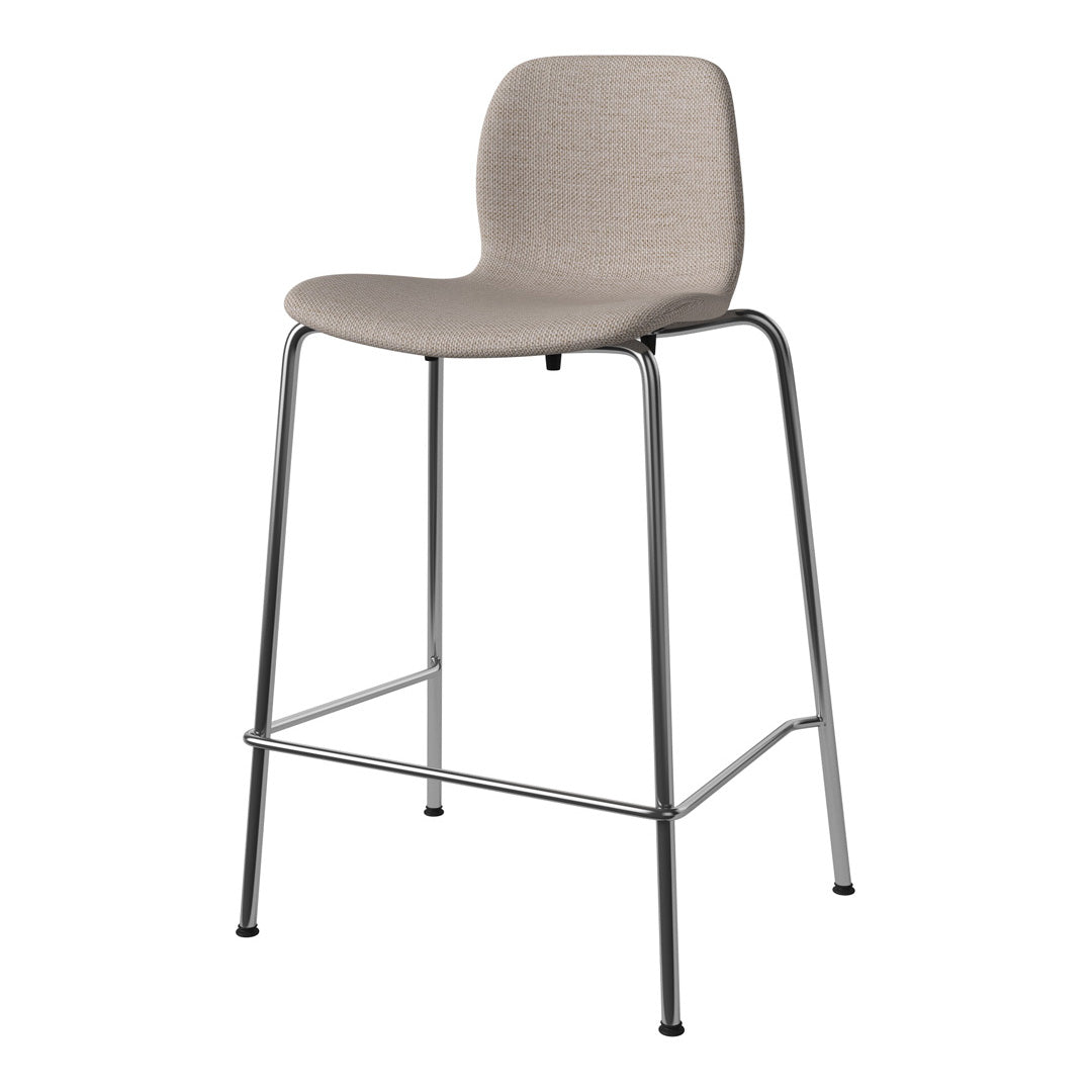 Chaise de comptoir Seed - Rembourrée - Base chromée