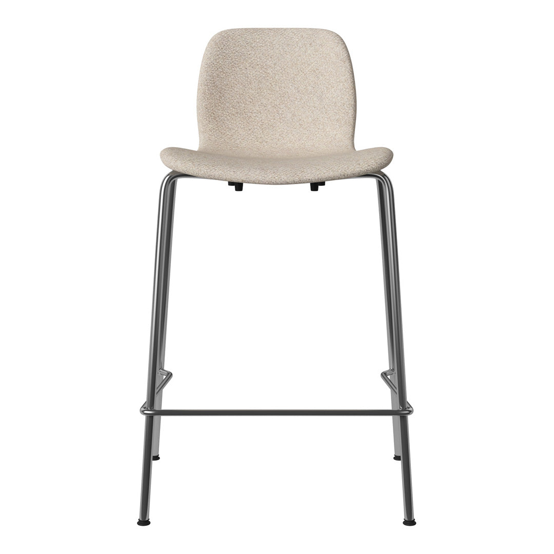 Chaise de comptoir Seed - Rembourrée - Base chromée