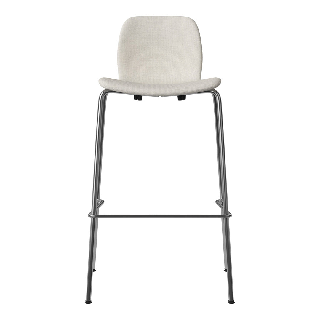 Chaise de bar Seed - Rembourrée - Base chromée