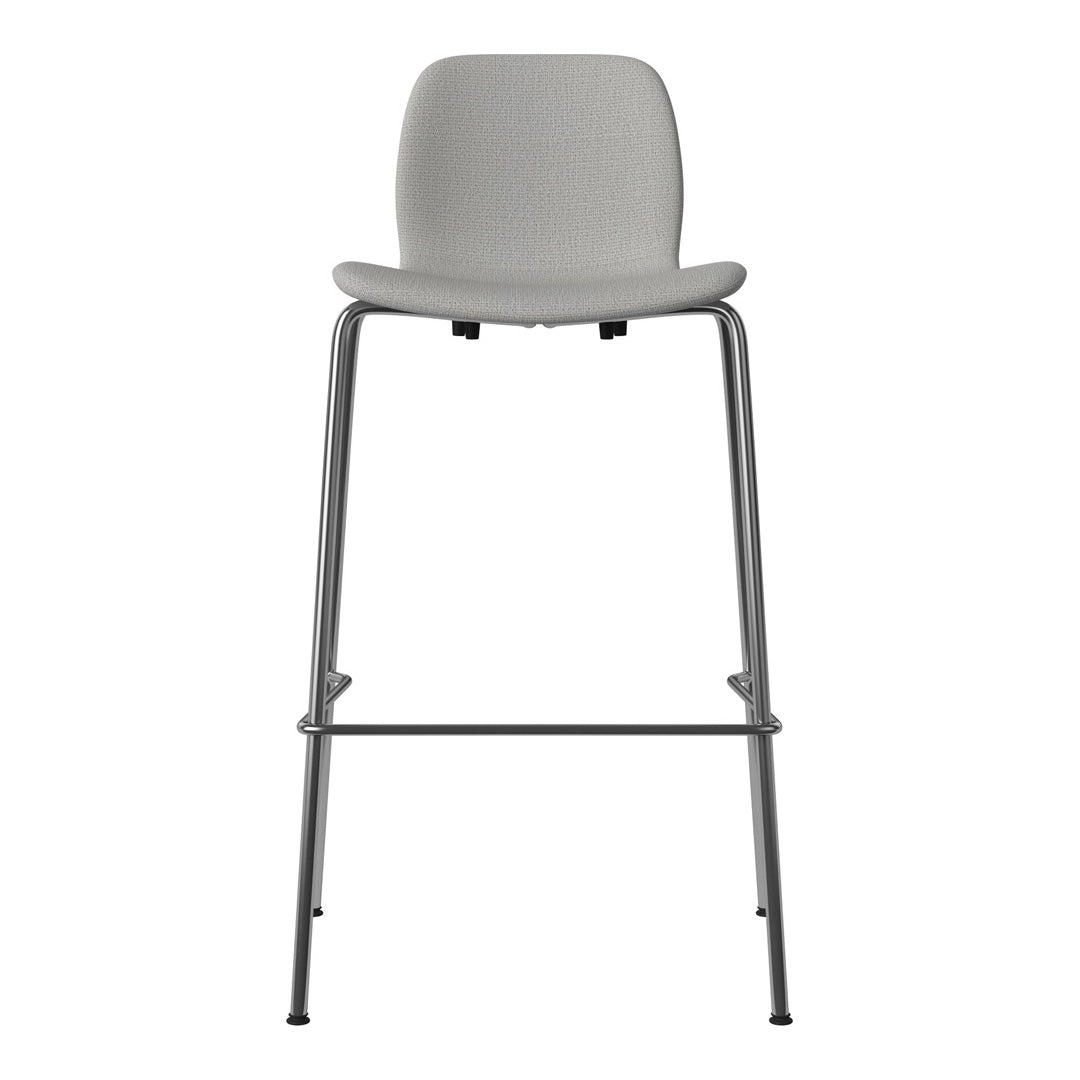 Chaise de bar Seed - Rembourrée - Base chromée