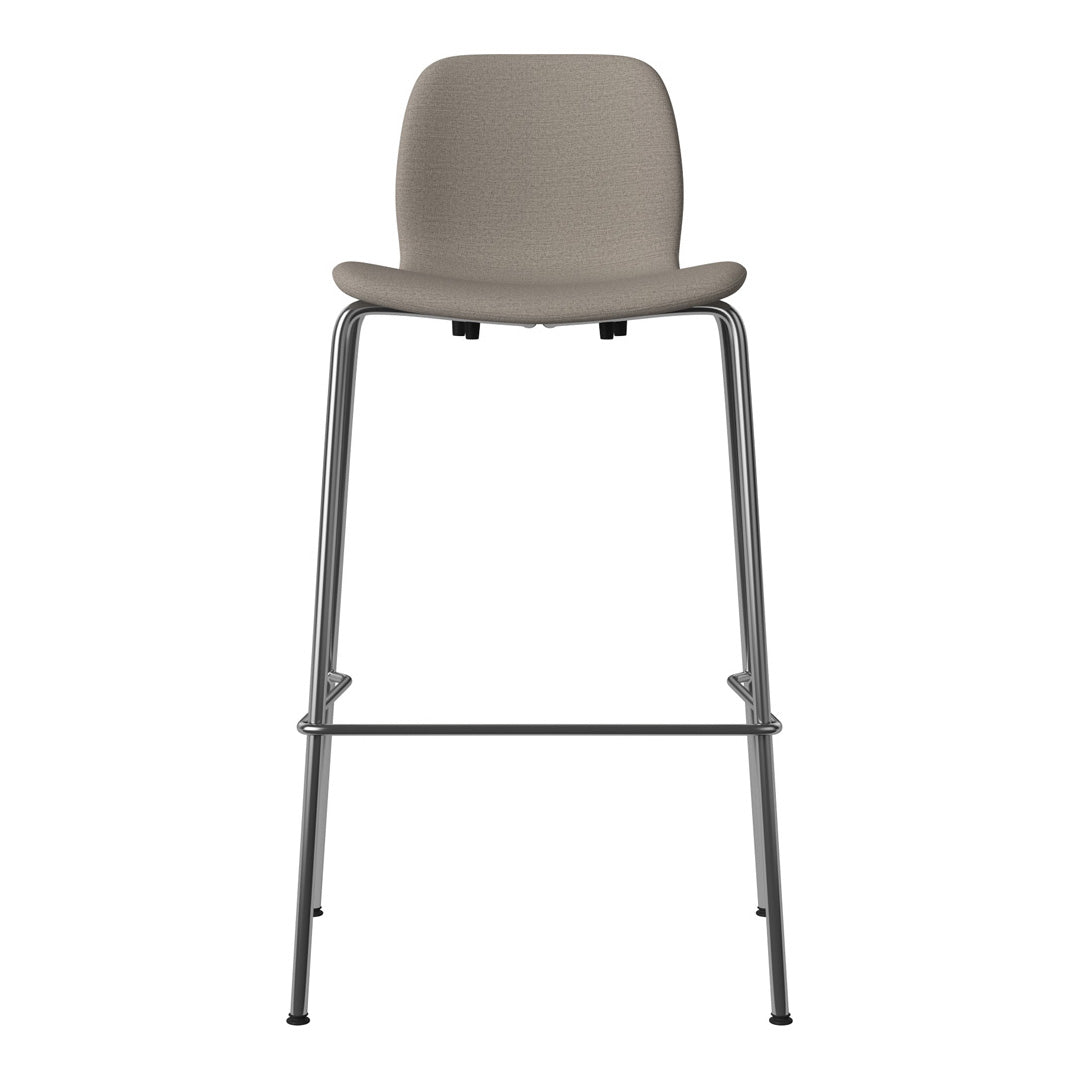 Chaise de bar Seed - Rembourrée - Base chromée