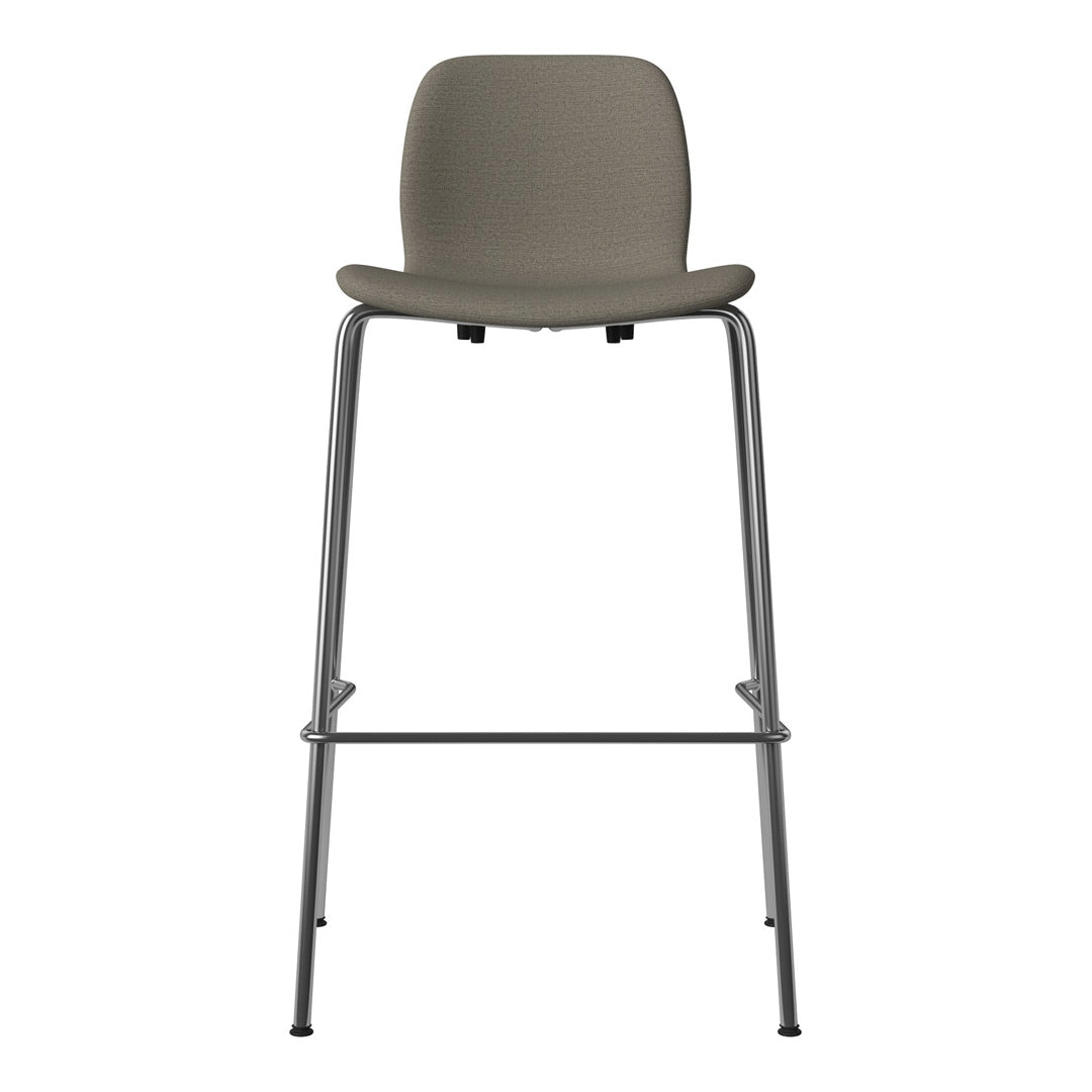 Chaise de bar Seed - Rembourrée - Base chromée