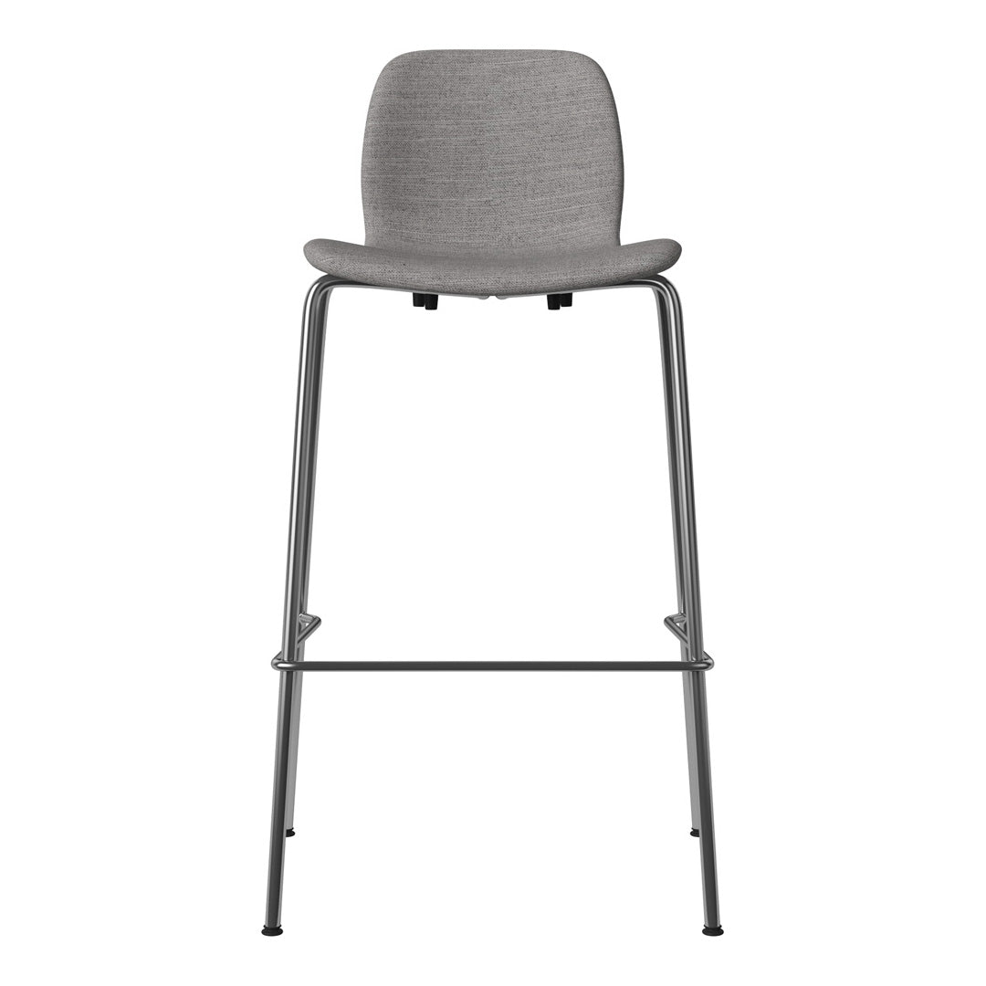 Chaise de bar Seed - Rembourrée - Base chromée