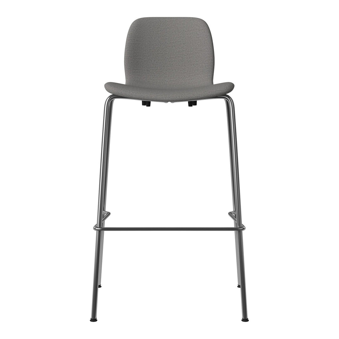 Chaise de bar Seed - Rembourrée - Base chromée