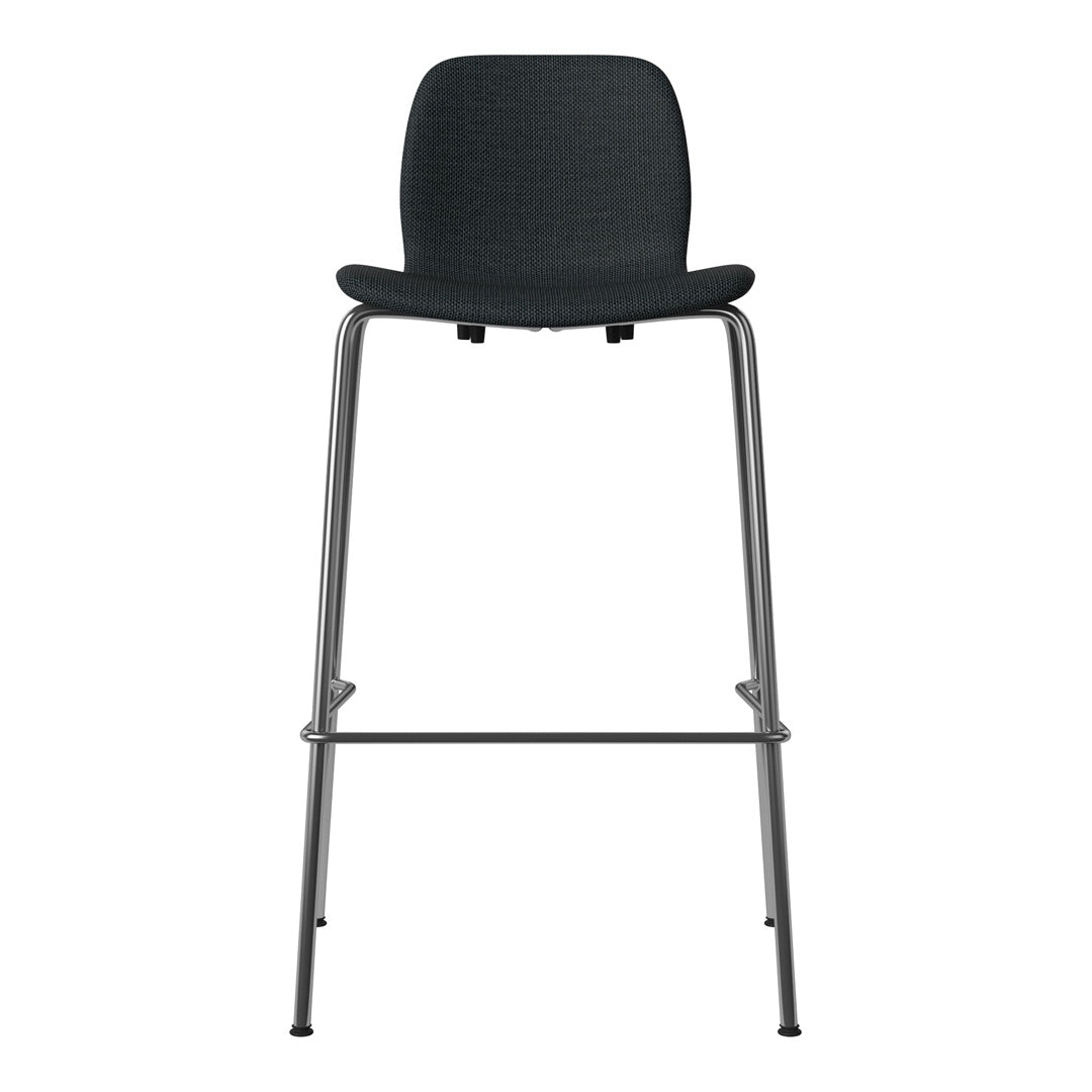 Chaise de bar Seed - Rembourrée - Base chromée