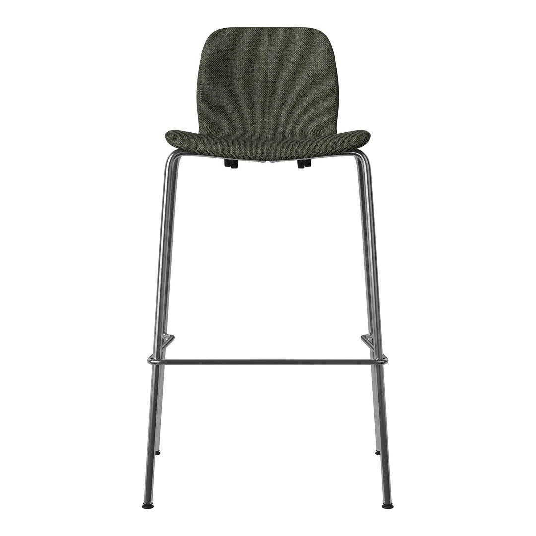 Chaise de bar Seed - Rembourrée - Base chromée