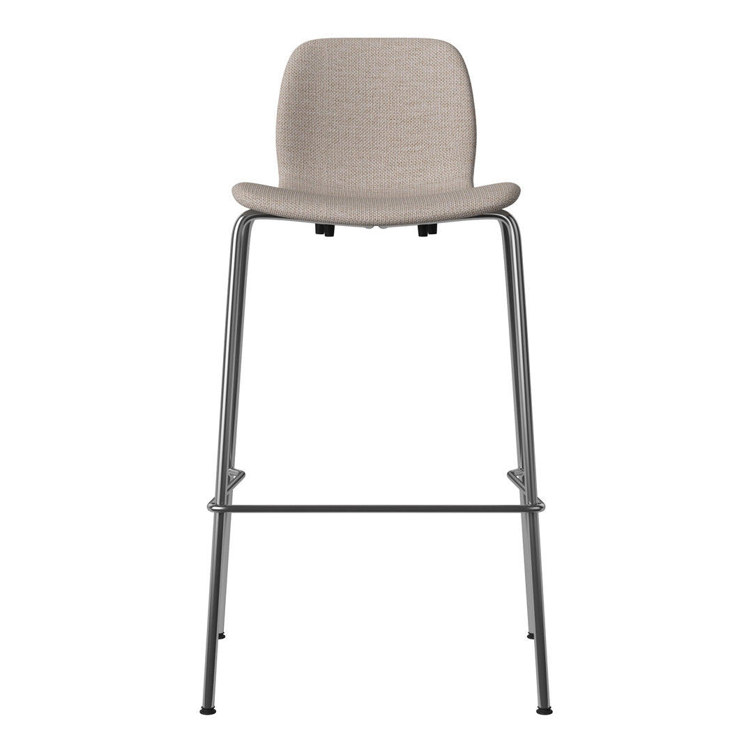 Chaise de bar Seed - Rembourrée - Base chromée