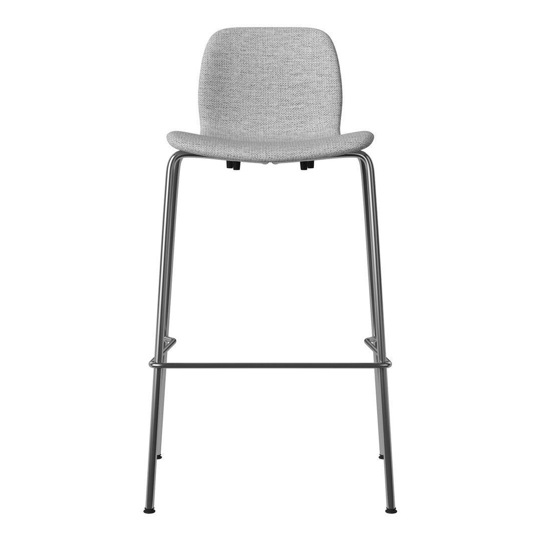 Chaise de bar Seed - Rembourrée - Base chromée