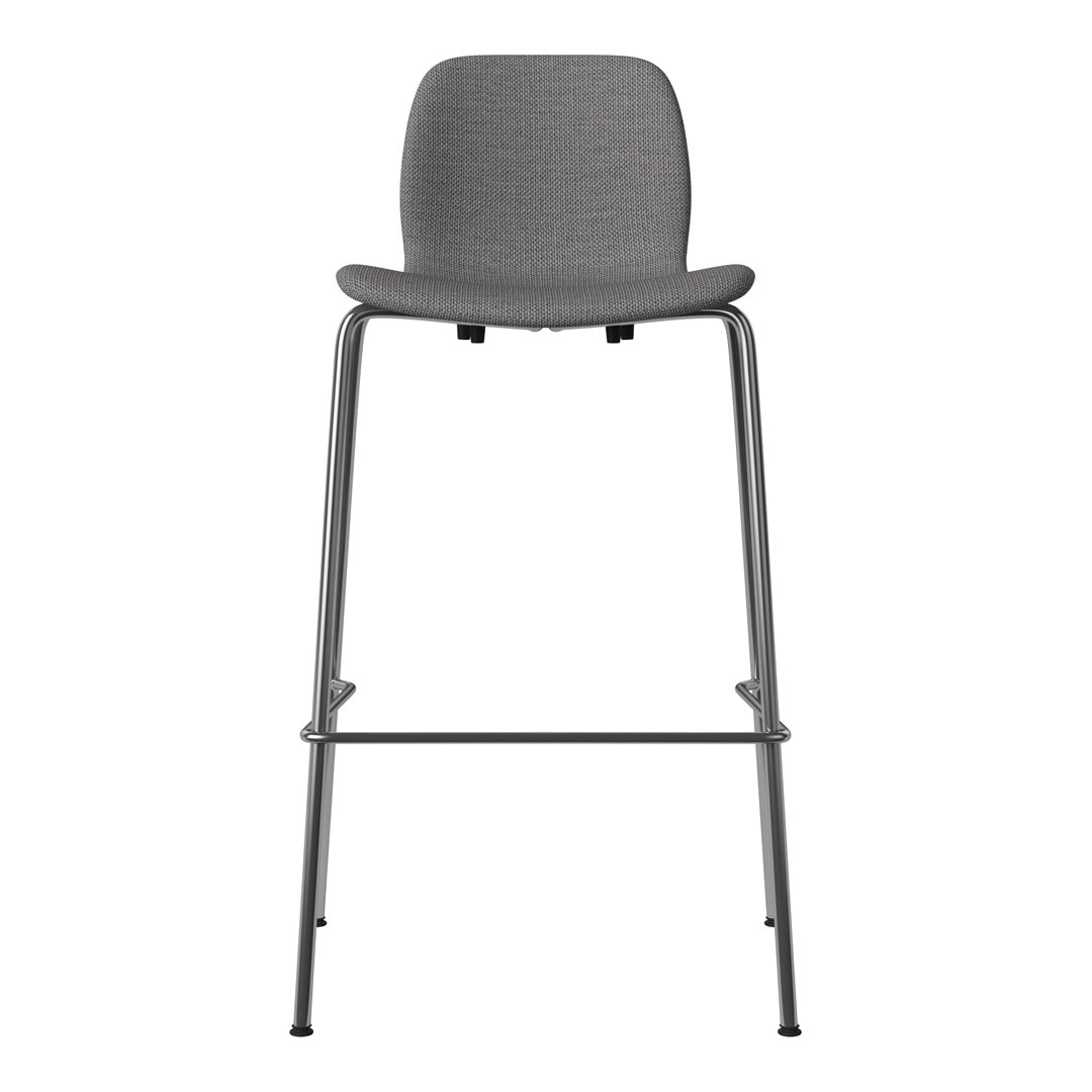 Chaise de bar Seed - Rembourrée - Base chromée