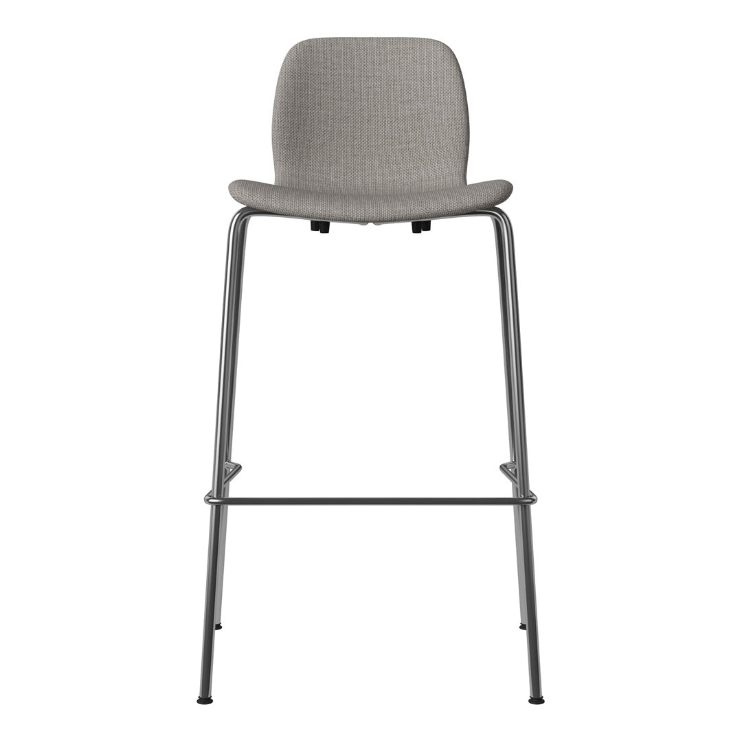 Chaise de bar Seed - Rembourrée - Base chromée