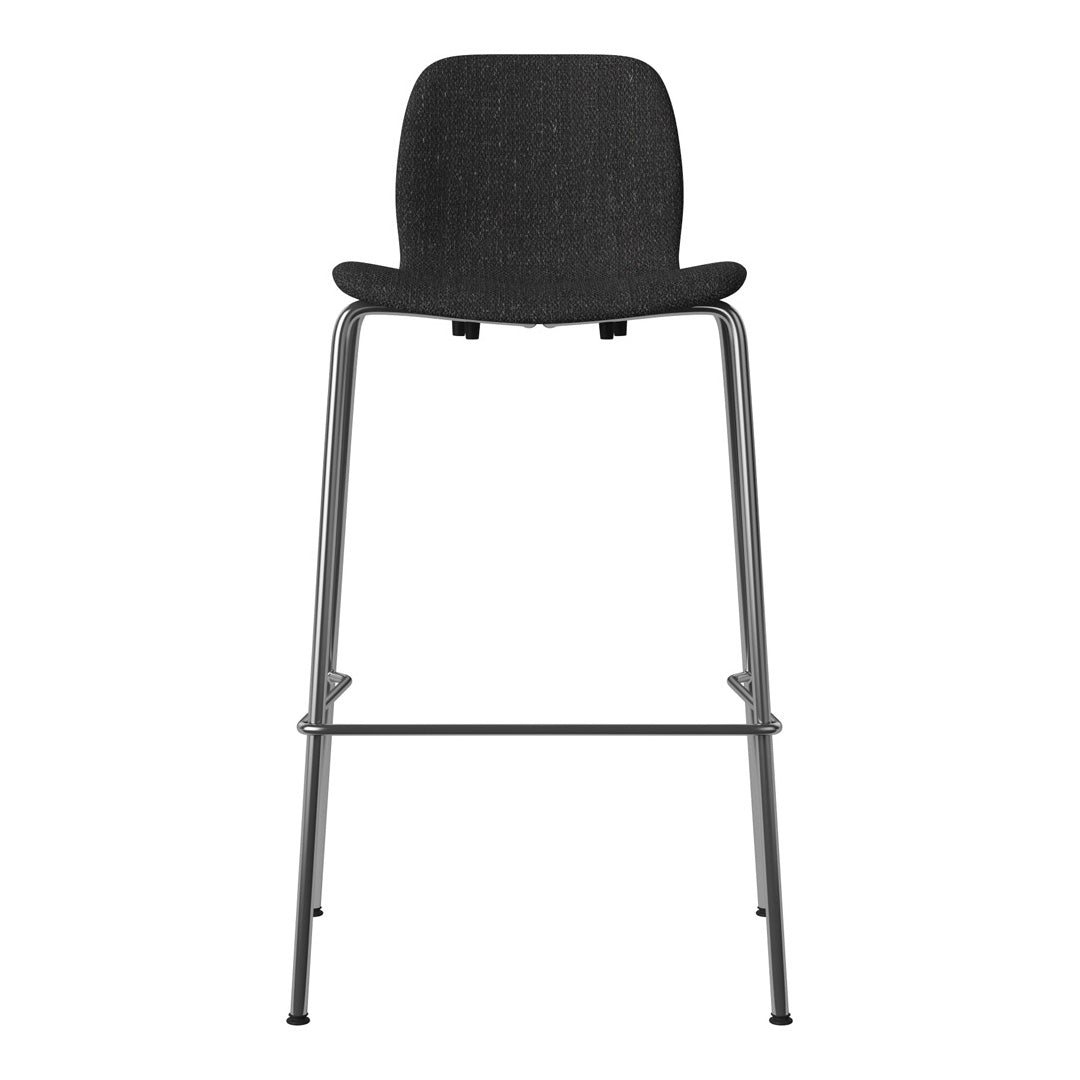 Chaise de bar Seed - Rembourrée - Base chromée