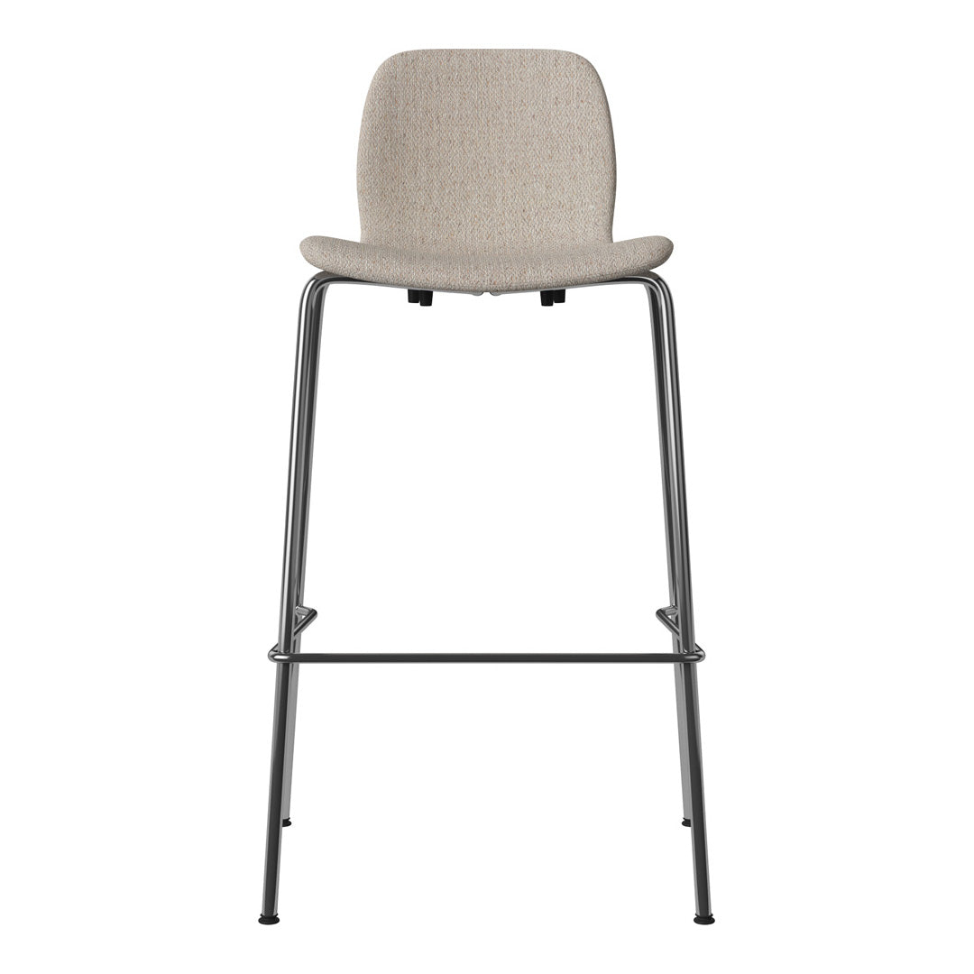 Chaise de bar Seed - Rembourrée - Base chromée