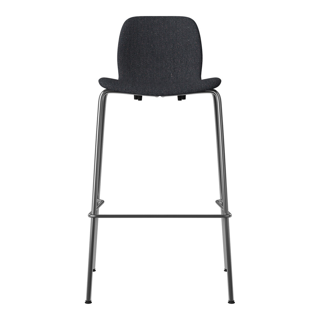 Chaise de bar Seed - Rembourrée - Base chromée