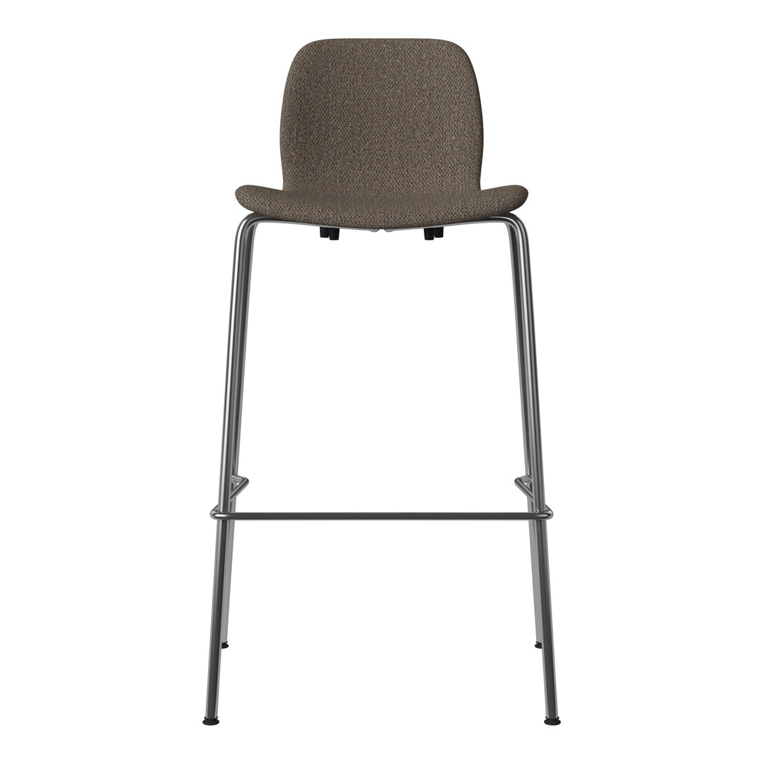 Chaise de bar Seed - Rembourrée - Base chromée