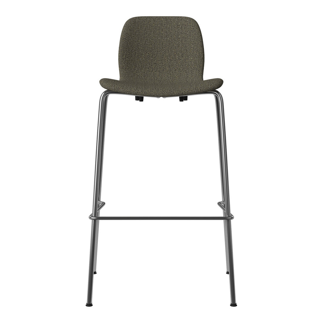 Chaise de bar Seed - Rembourrée - Base chromée