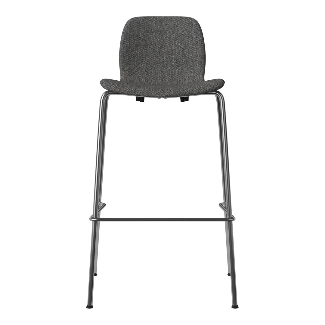 Chaise de bar Seed - Rembourrée - Base chromée