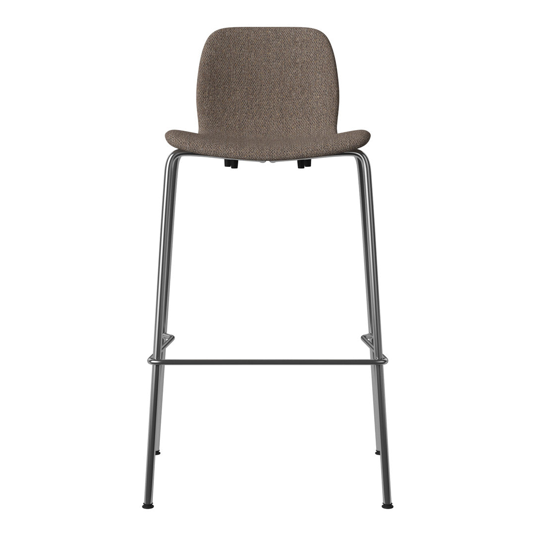 Chaise de bar Seed - Rembourrée - Base chromée