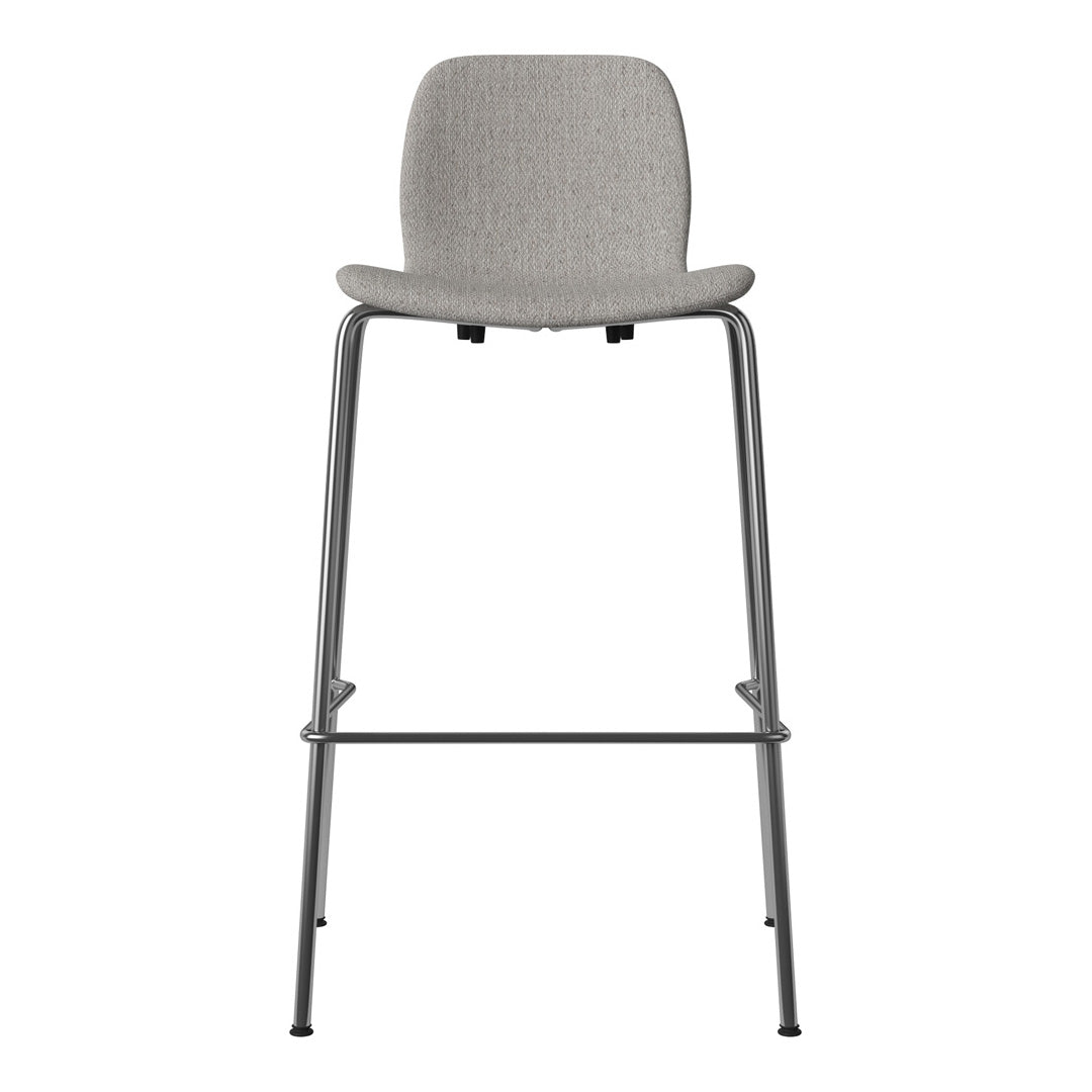 Chaise de bar Seed - Rembourrée - Base chromée