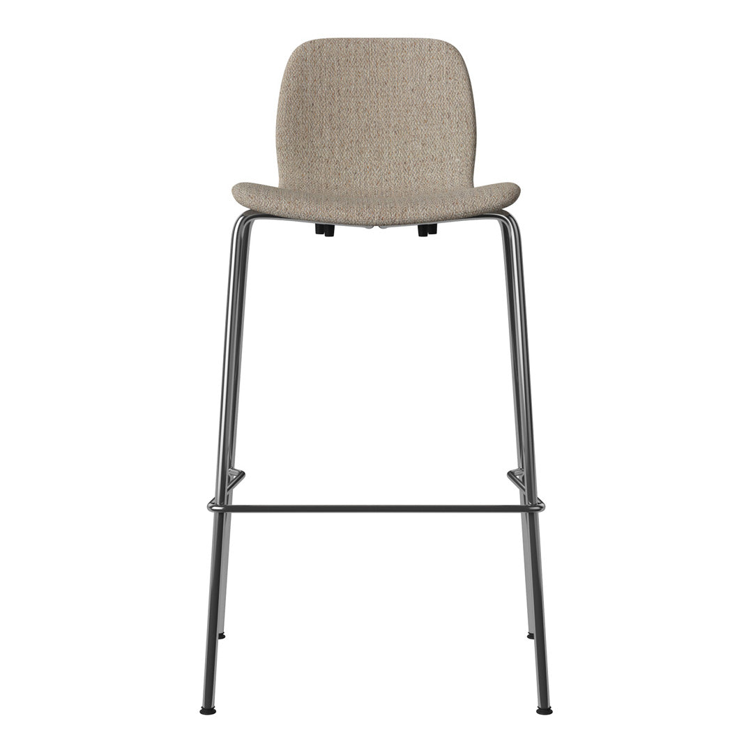 Chaise de bar Seed - Rembourrée - Base chromée