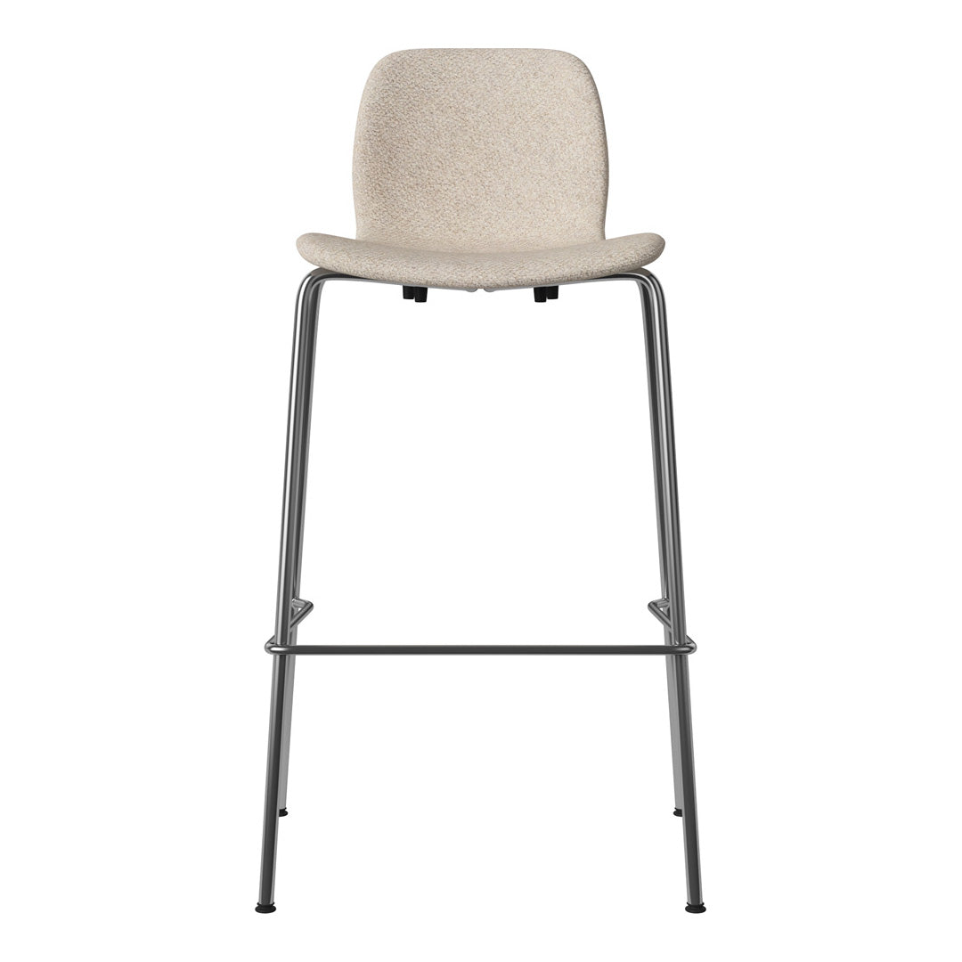 Chaise de bar Seed - Rembourrée - Base chromée
