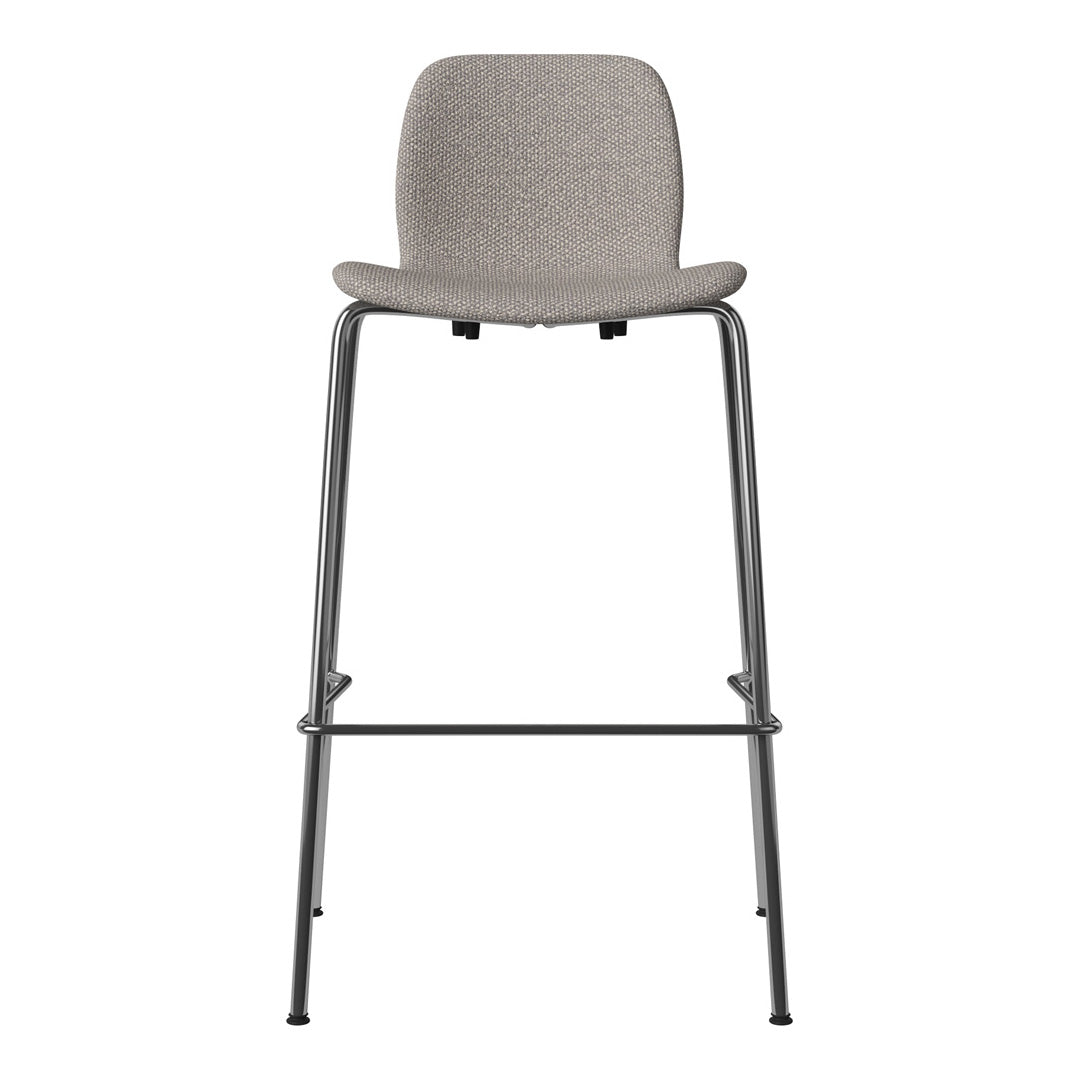 Chaise de bar Seed - Rembourrée - Base chromée