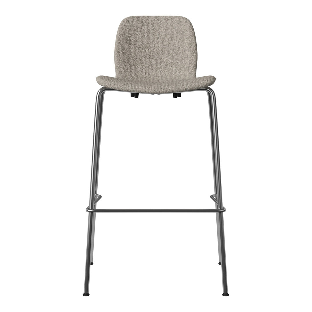 Chaise de bar Seed - Rembourrée - Base chromée