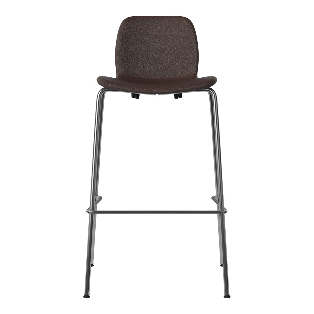 Chaise de bar Seed - Rembourrée - Base chromée