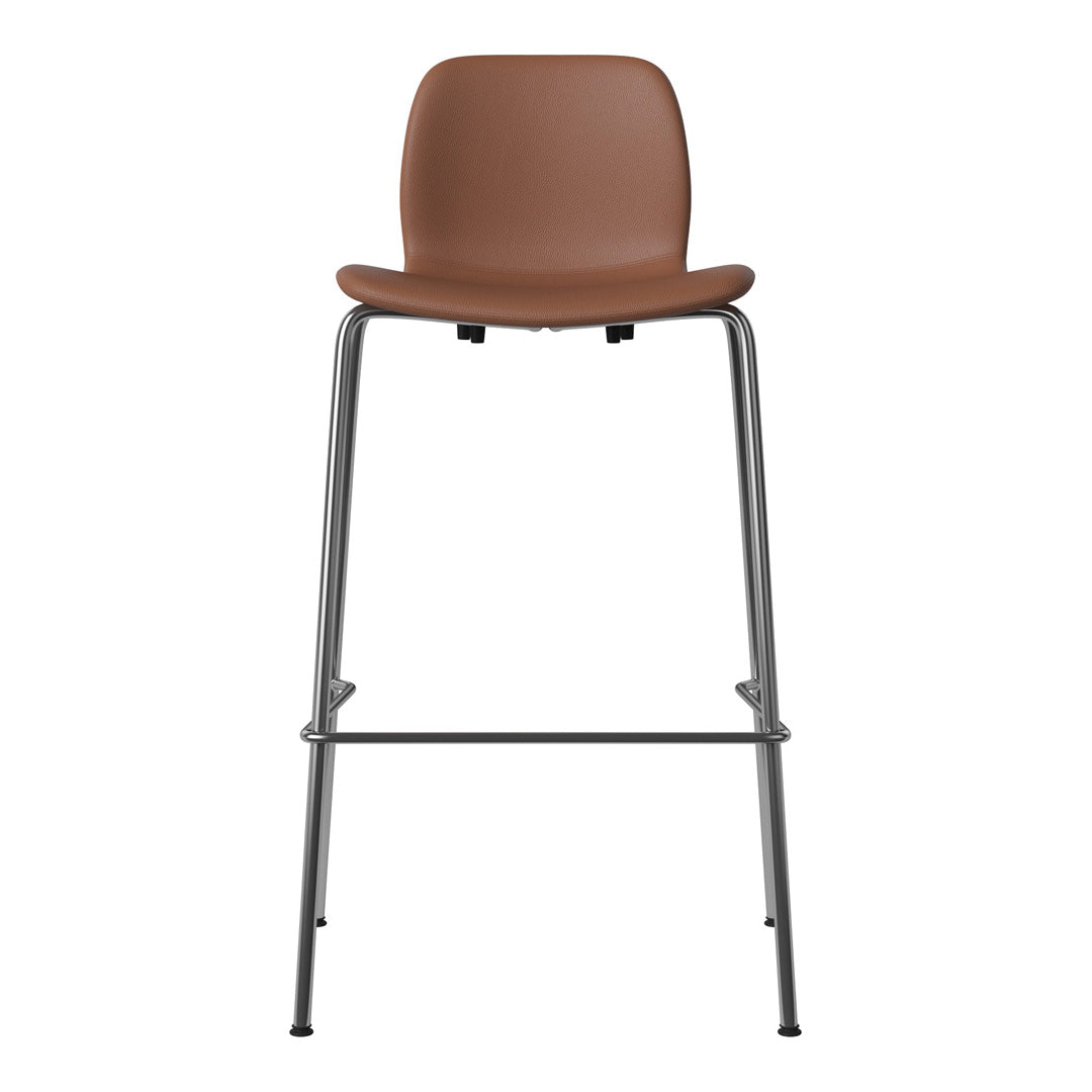 Chaise de bar Seed - Rembourrée - Base chromée