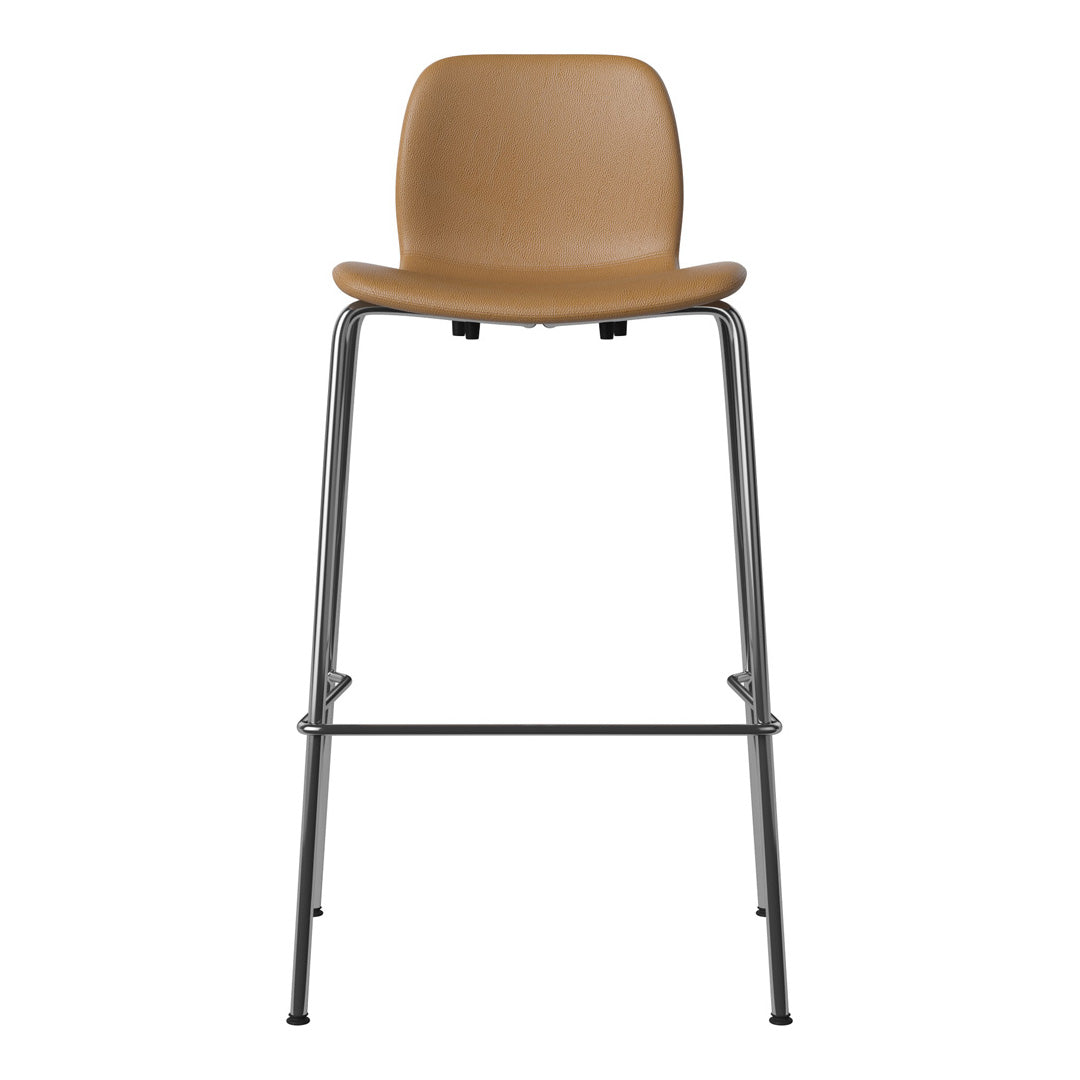 Chaise de bar Seed - Rembourrée - Base chromée