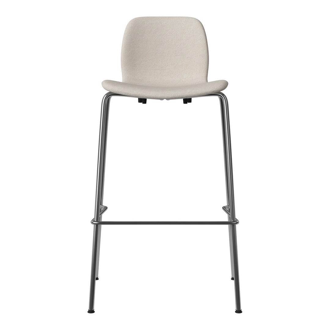 Chaise de bar Seed - Rembourrée - Base chromée