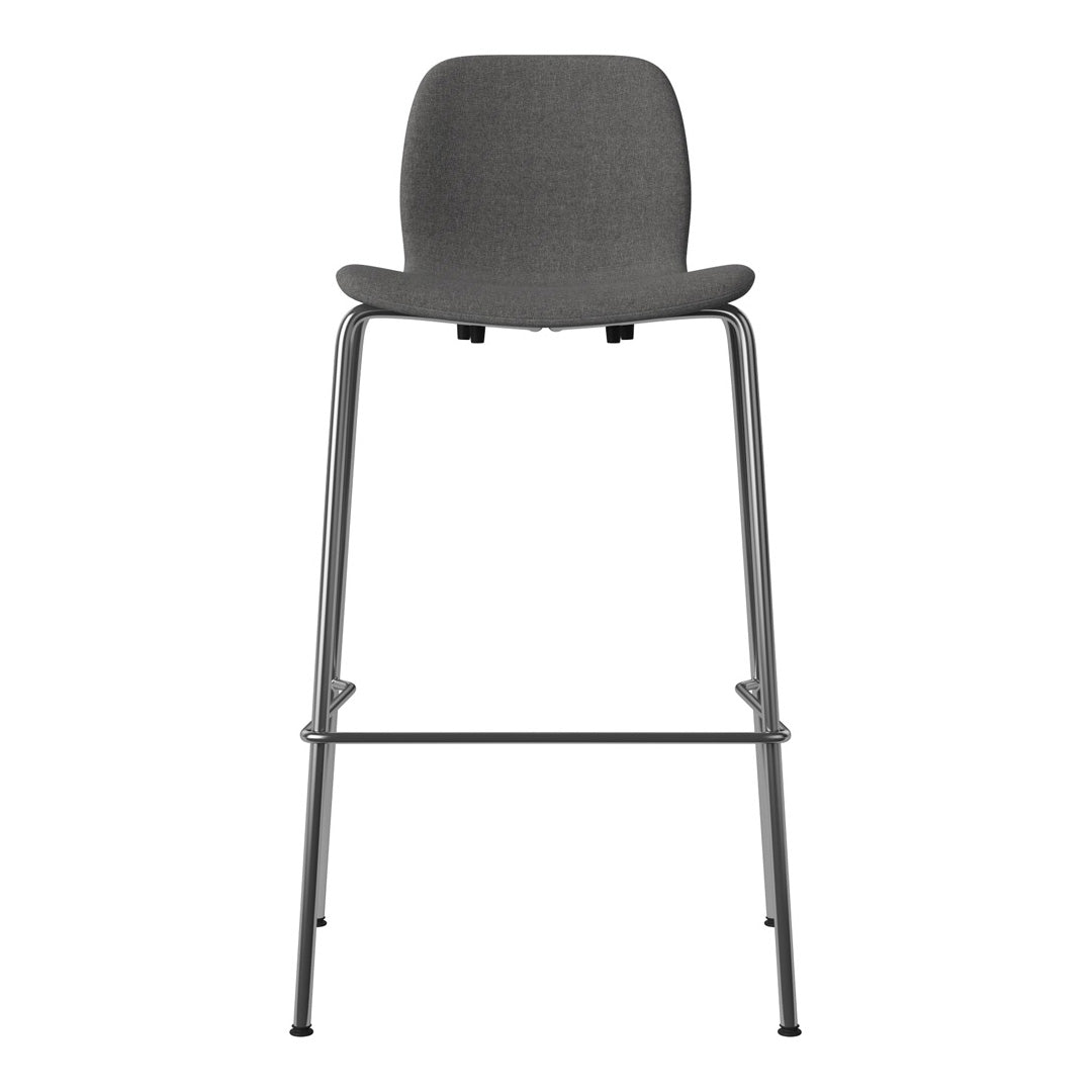 Chaise de bar Seed - Rembourrée - Base chromée