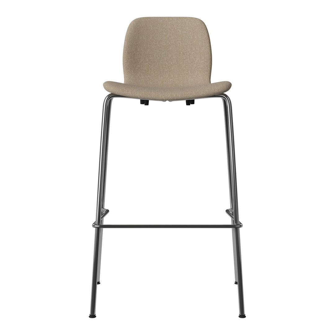 Chaise de bar Seed - Rembourrée - Base chromée