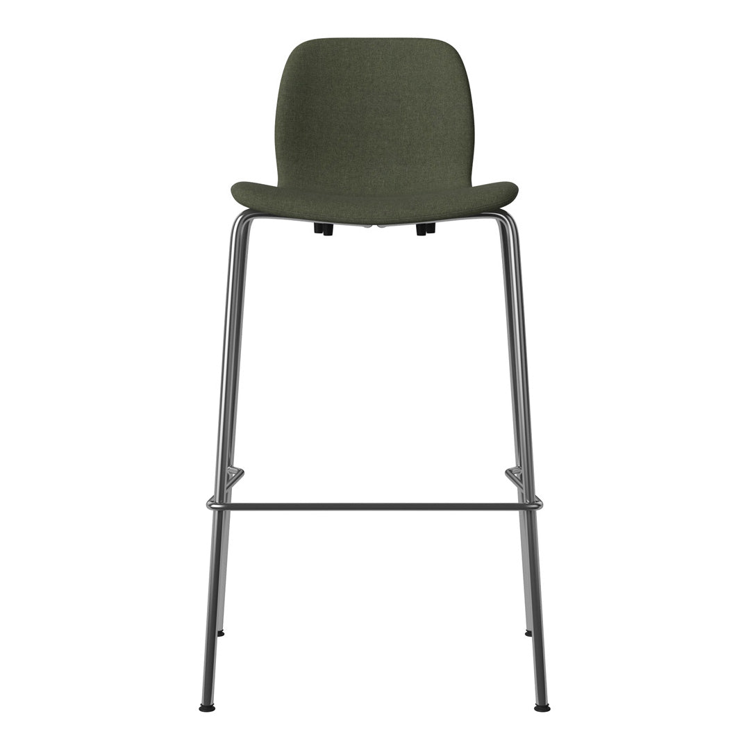 Chaise de bar Seed - Rembourrée - Base chromée