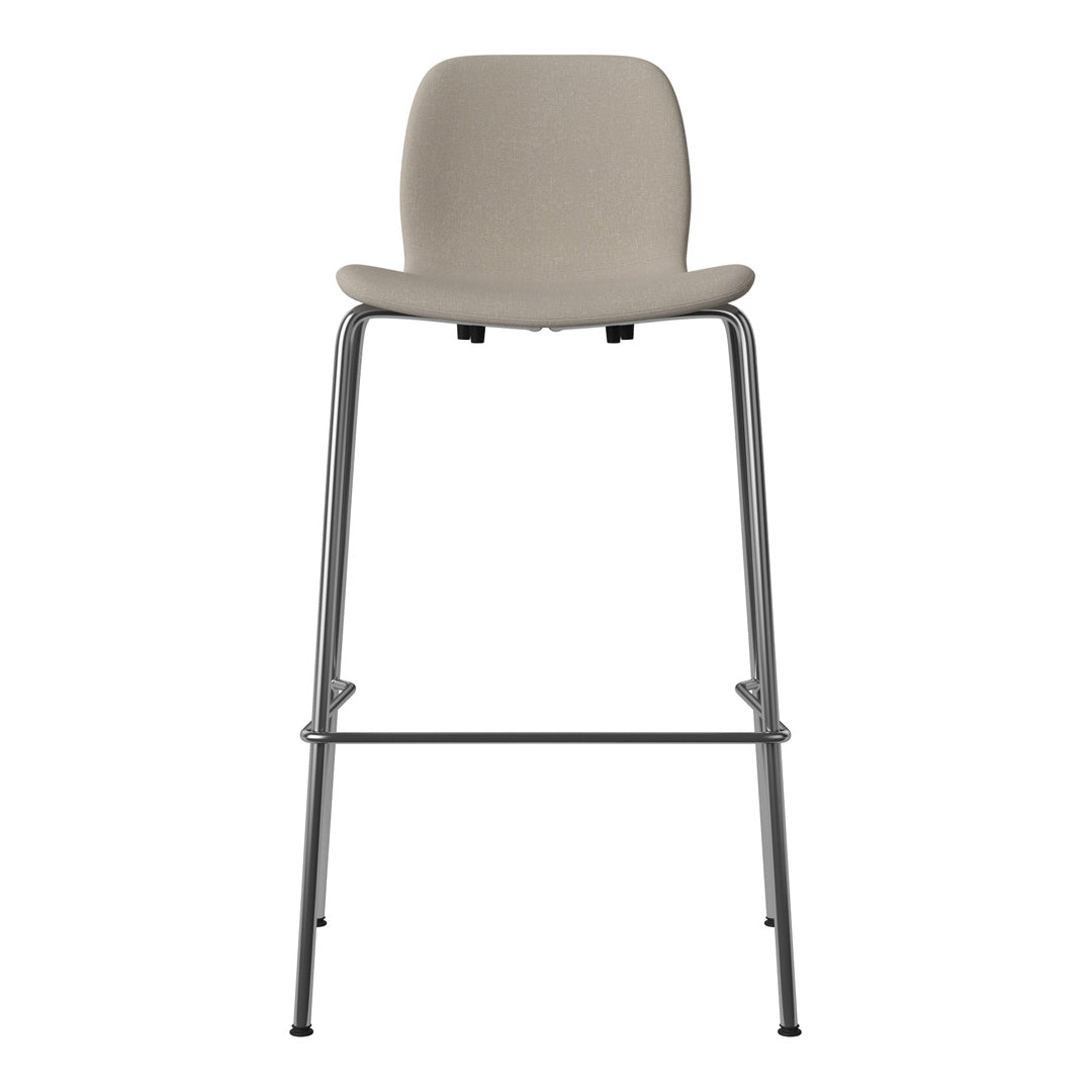 Chaise de bar Seed - Rembourrée - Base chromée